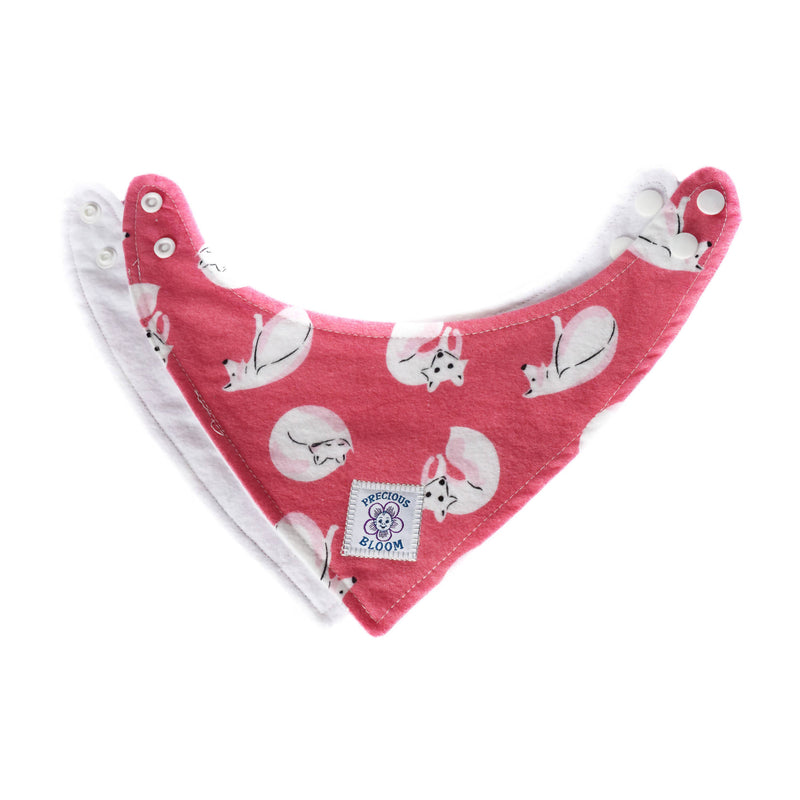 So Soft Organic Baby Accessories Package: Fox Pink