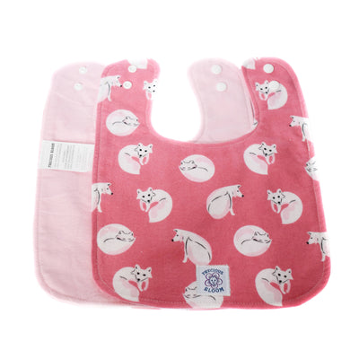 So Soft Organic Baby Accessories Package: Fox Pink