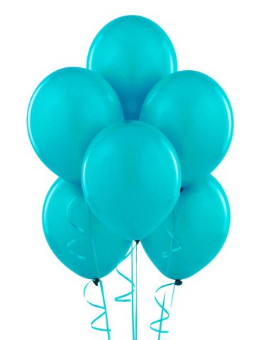 Teal Balloon bouquet