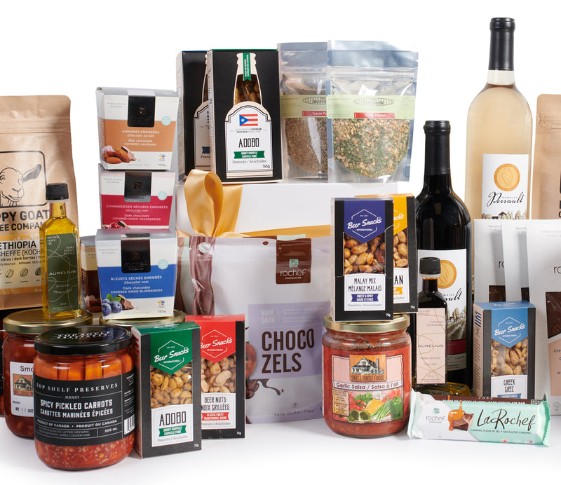 Urban Gourmet Local Foodie Box with Wine